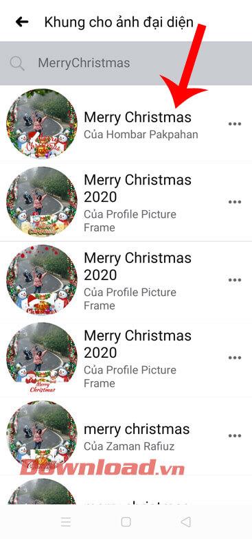 Instructions pour ajouter un cadre de Noël à votre photo de profil Facebook