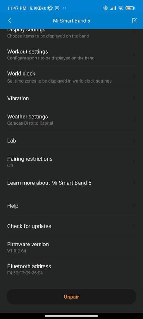 How to use Mi Band to remotely control Android