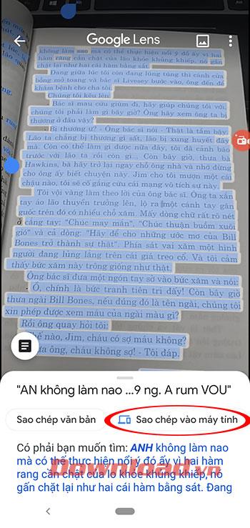 Comment copier du texte manuscrit sur un ordinateur à l'aide de Google Lens