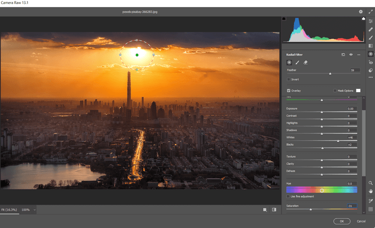 3 cara mengedit matahari terbenam di Photoshop