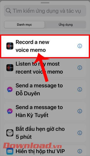 Instructions pour enregistrer secrètement de l'audio sur iPhone