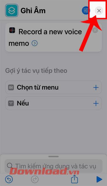 Instructions for secretly recording audio on iPhone