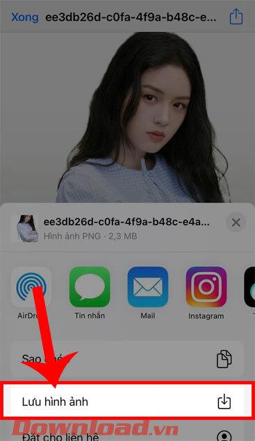 Instructions pour séparer les arrière-plans de photos sur iPhone sans installer l'application