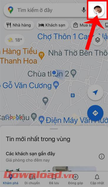 Instructions for listening to music on Google Maps