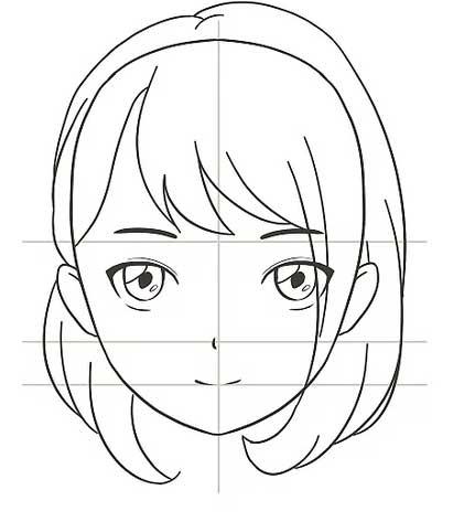 Drawing Anime: How to draw simple anime characters