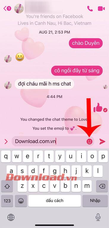 Comment utiliser le coffret cadeau et les effets flamboyants sur Messenger