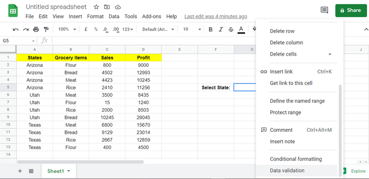 Comment utiliser la fonction FILTRE dans Google Sheets