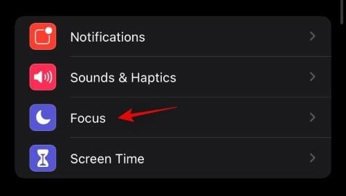 How to fix Focus error on iOS 15 not working