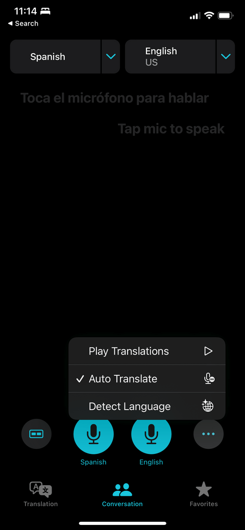 如何在 iPhone 上自动翻译对话