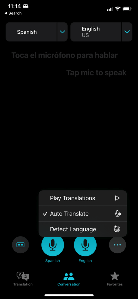 How to automatically translate conversations on iPhone