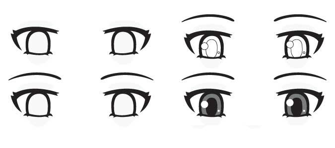 La façon la plus simple de dessiner des yeux d'anime