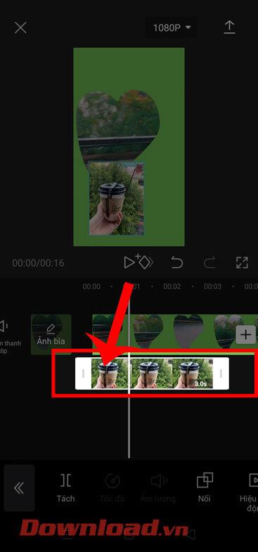 Instructions pour combiner des photos en vidéos sur CapCut