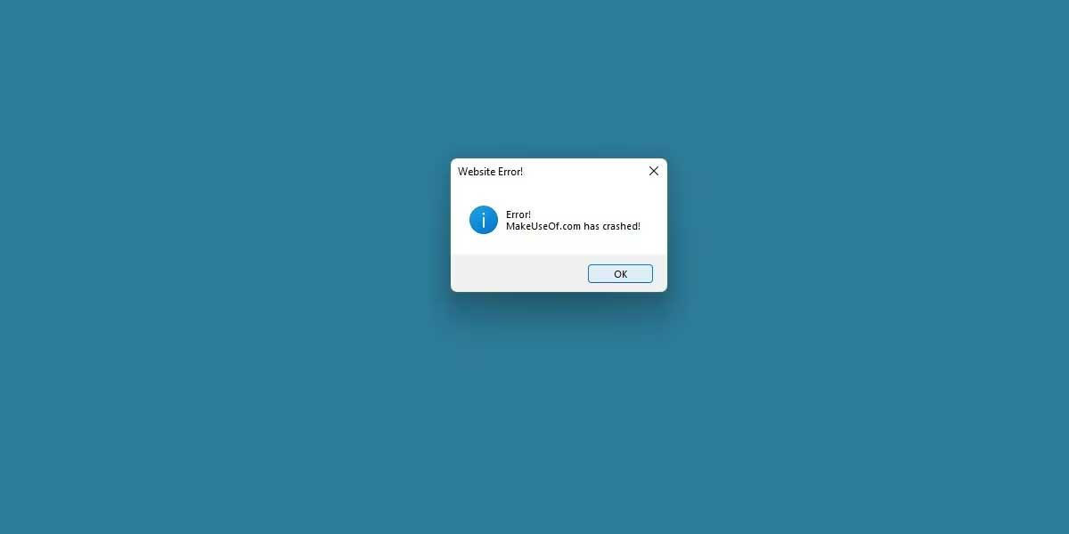 Cum să creați mesaje de eroare false în Windows