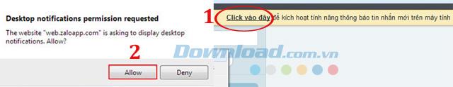 How to chat on Zalo without software with Zalo Web