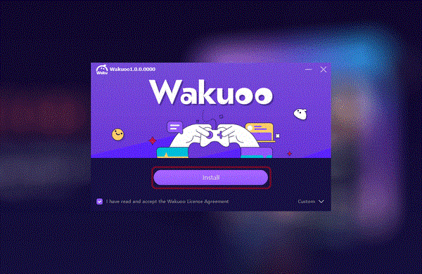 Instructions pour télécharger et installer l'émulateur Wakuoo