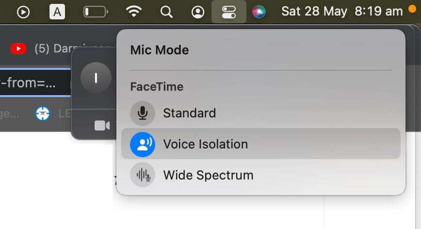 Comment réduire le bruit lors des appels Facetime sur Mac