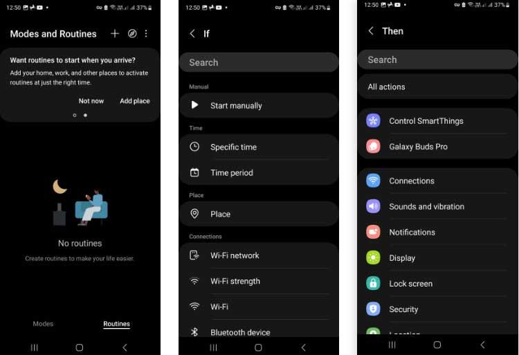 Comment utiliser les modes et les routines dans One UI 5 sur les smartphones Samsung