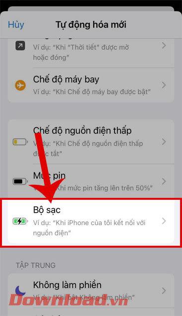 Instructions for creating battery charging effect on iPhone