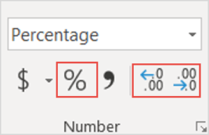 Comment calculer un pourcentage dans Excel