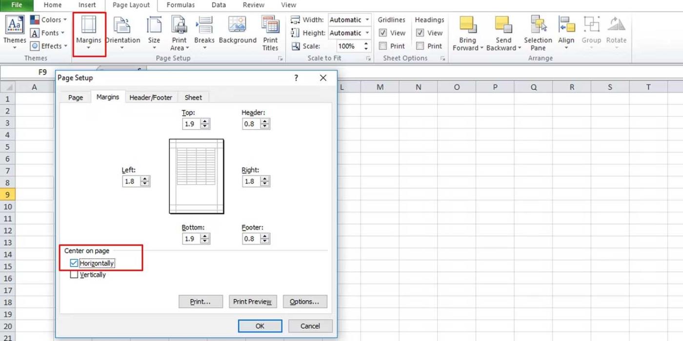 How to fix the error of printing blank pages in Microsoft Excel