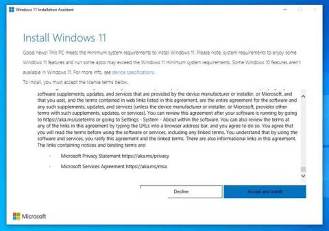 Windows 11 설치 도우미를 사용하여 Windows 11을 설치하는 방법