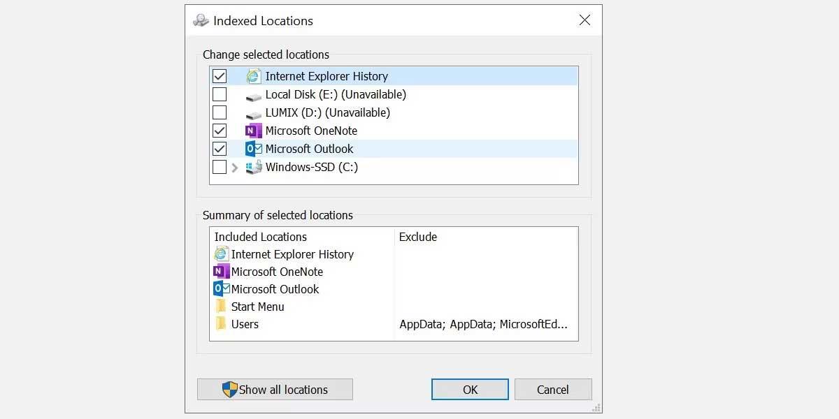 How to fix search errors on Outlook