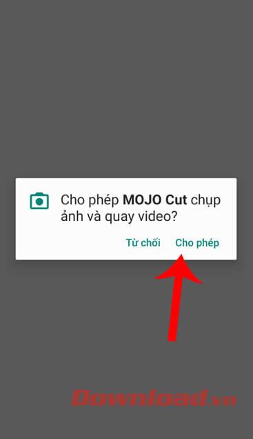 Instructions for separating photo backgrounds on your phone using Mojo Cut