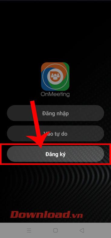 Instructions pour créer un compte OnMeeting