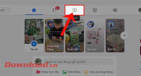 Instructions pour rechercher des vidéos enregistrées sur Facebook