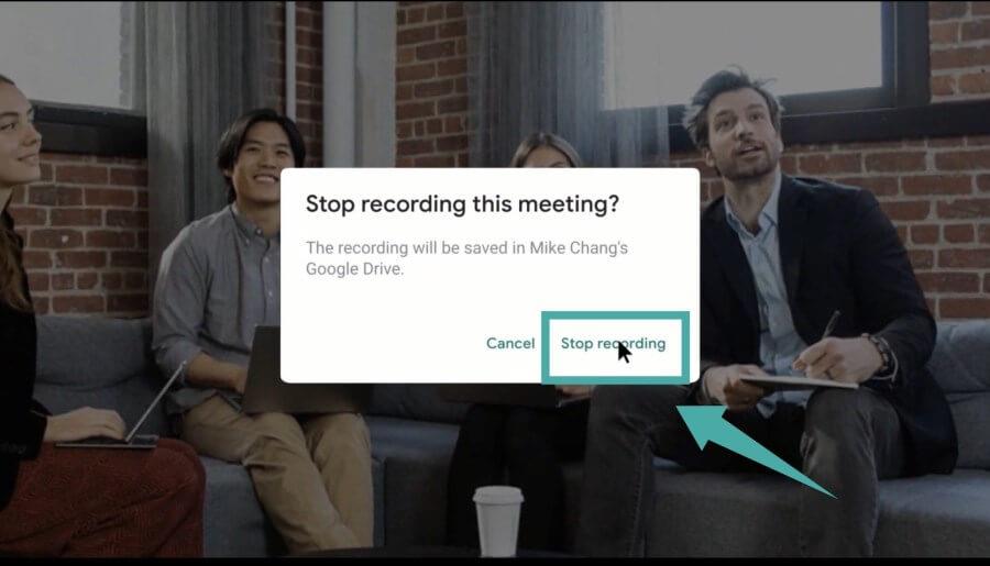 Comment enregistrer une vidéo de réunion sur Google Meet