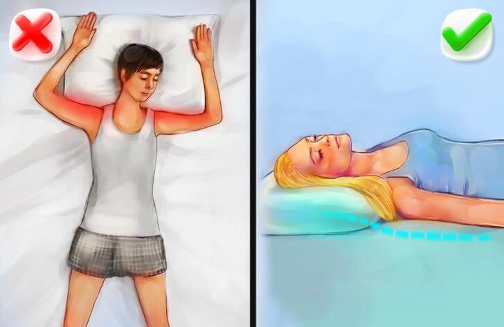 Advantages and disadvantages of 6 sleeping positions