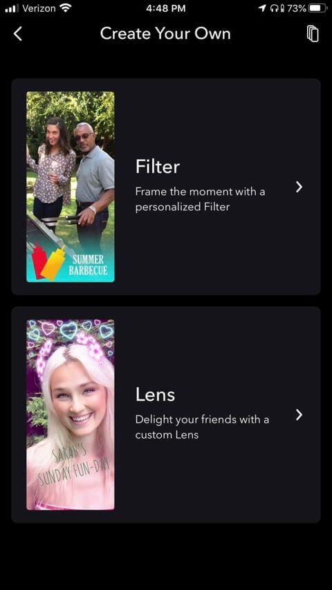 Zo maak je in 3 eenvoudige stappen een Snapchat-filter