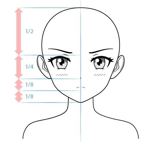 Drawing Anime: How to draw simple anime characters