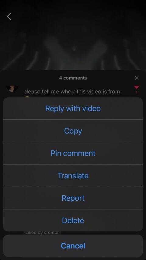 Comment épingler des commentaires sur TikTok