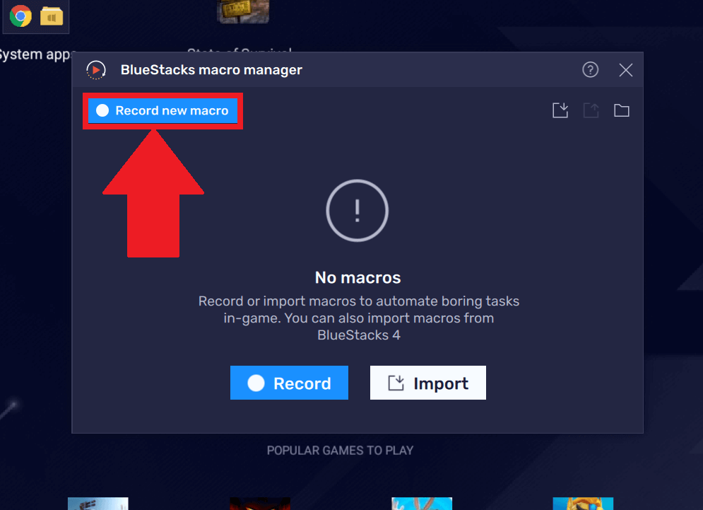 Comment utiliser le gestionnaire de macros sur BlueStacks 5