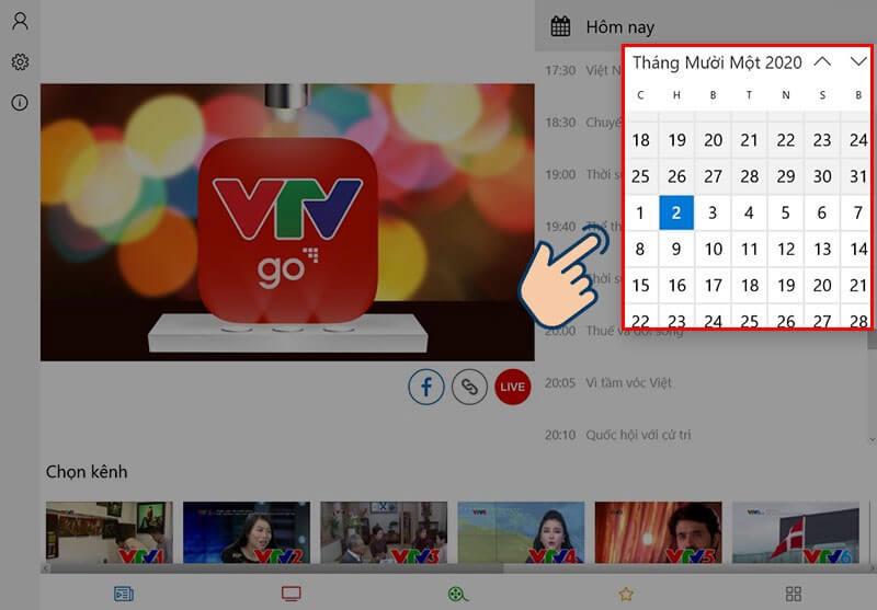 Instructions pour revoir des films et des émissions de télévision à l'aide de VTV Go