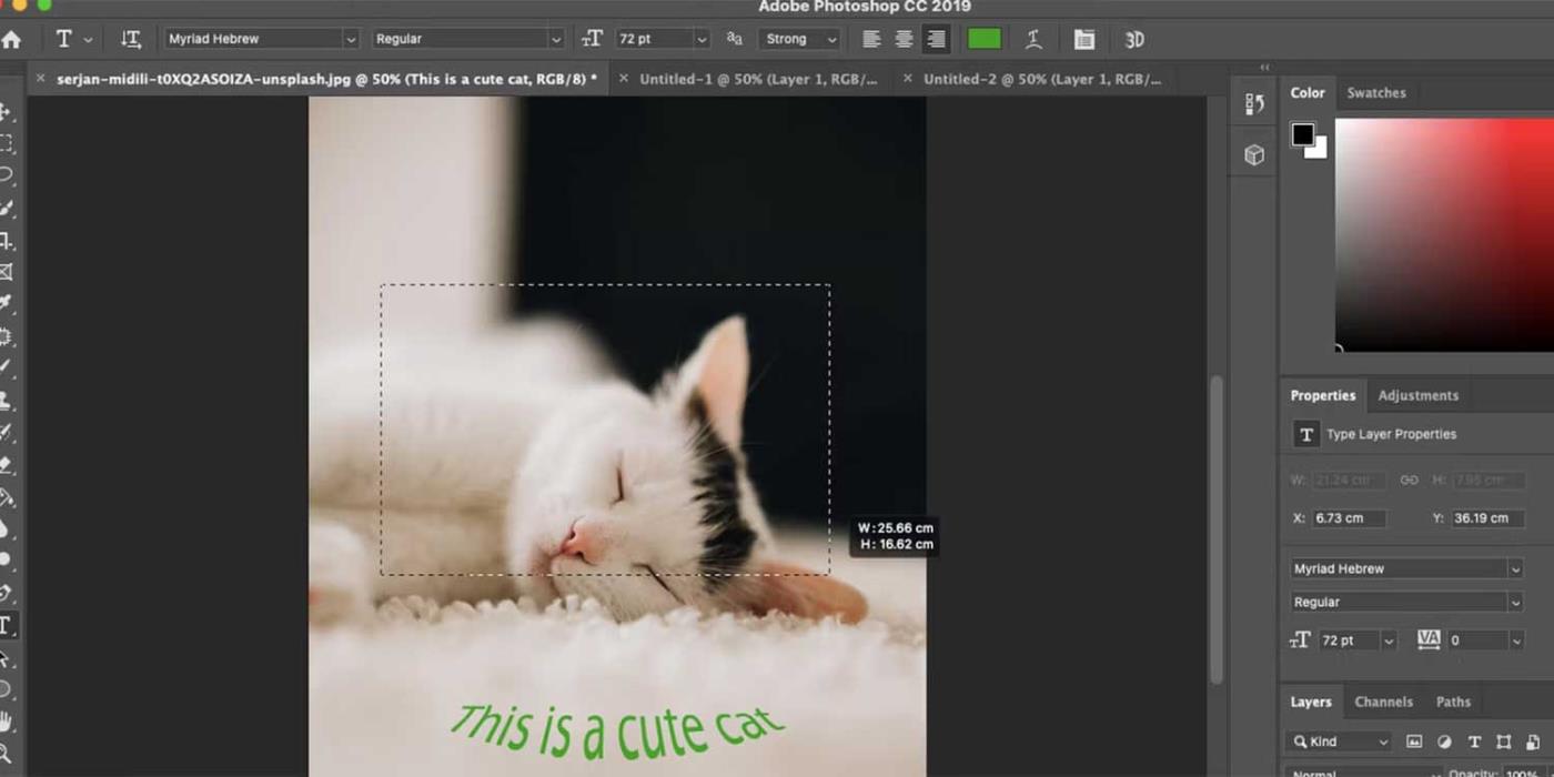 Les moyens les plus simples d'insérer du texte dans des photos