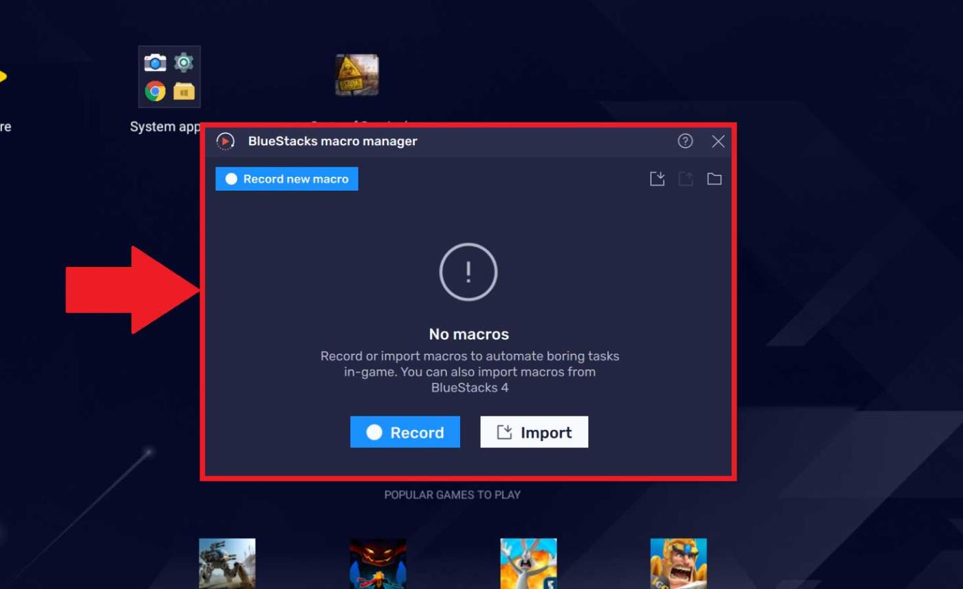 Comment utiliser le gestionnaire de macros sur BlueStacks 5