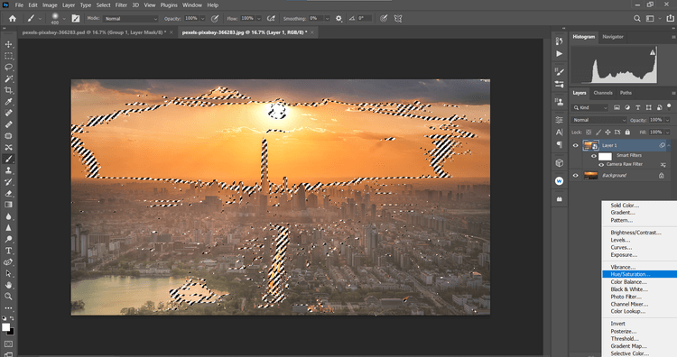 3 ways to edit sunsets in Photoshop