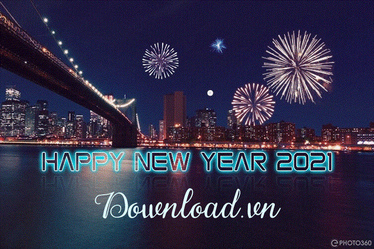Como criar um cartão GIF de fogos de artifício para comemorar o ano novo de 2021