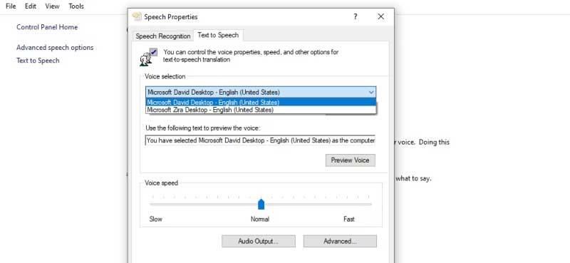 How to convert text to speech in PowerPoint