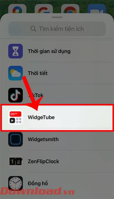 Anweisungen zur Verwendung des iPhone-Dienstprogramms WidgeTube YouTube