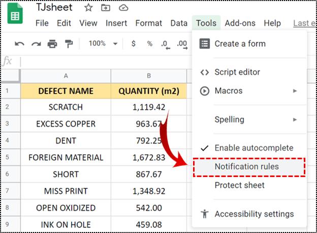 Comment activer le suivi des modifications dans Google Sheets