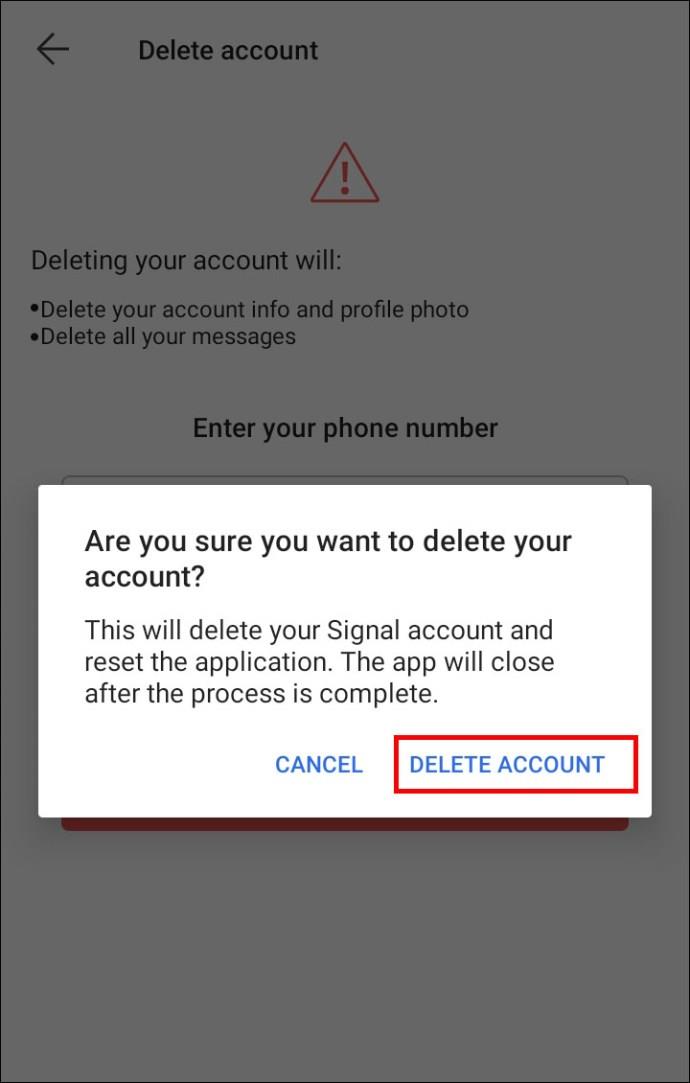 Comment changer votre numéro de téléphone dans Signal