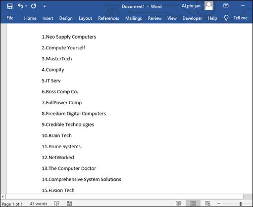 How To Create A Checklist In Microsoft Word