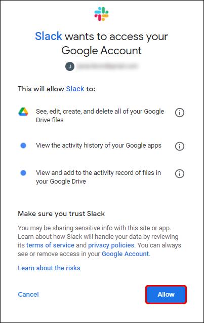 Comment connecter Google Drive à Slack