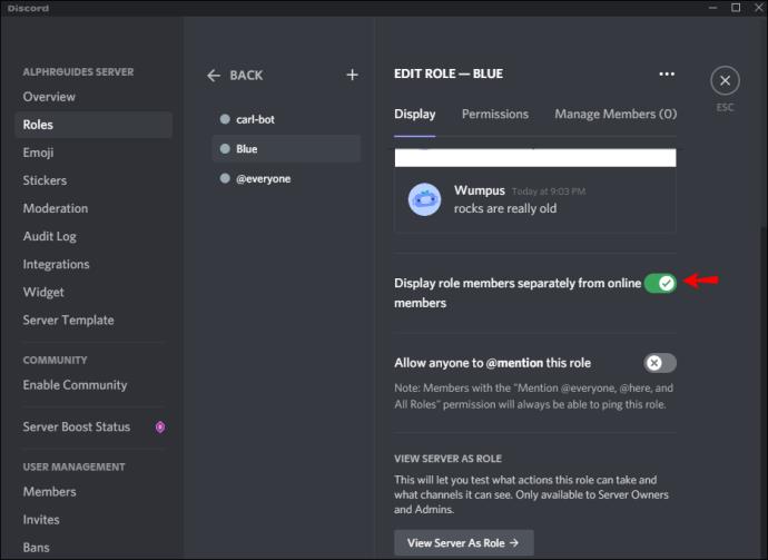 Comment ajouter des rôles de réaction dans Discord