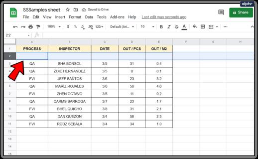 Comment ajouter et supprimer des lignes et des colonnes dans Google Sheets