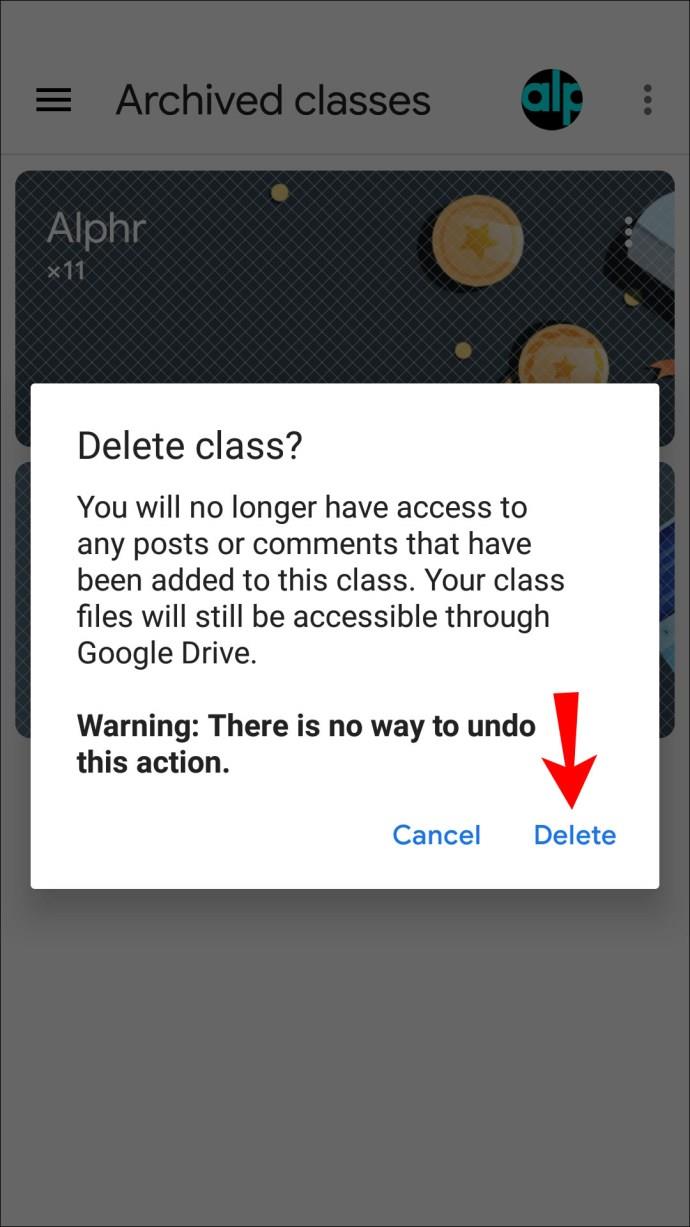 How To Delete A Class In Google Classroom