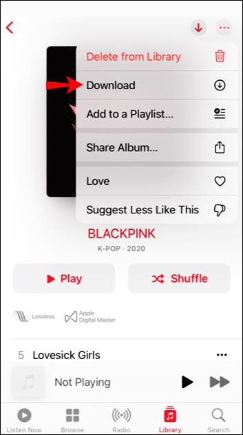 Apple Music : comment télécharger toutes les chansons